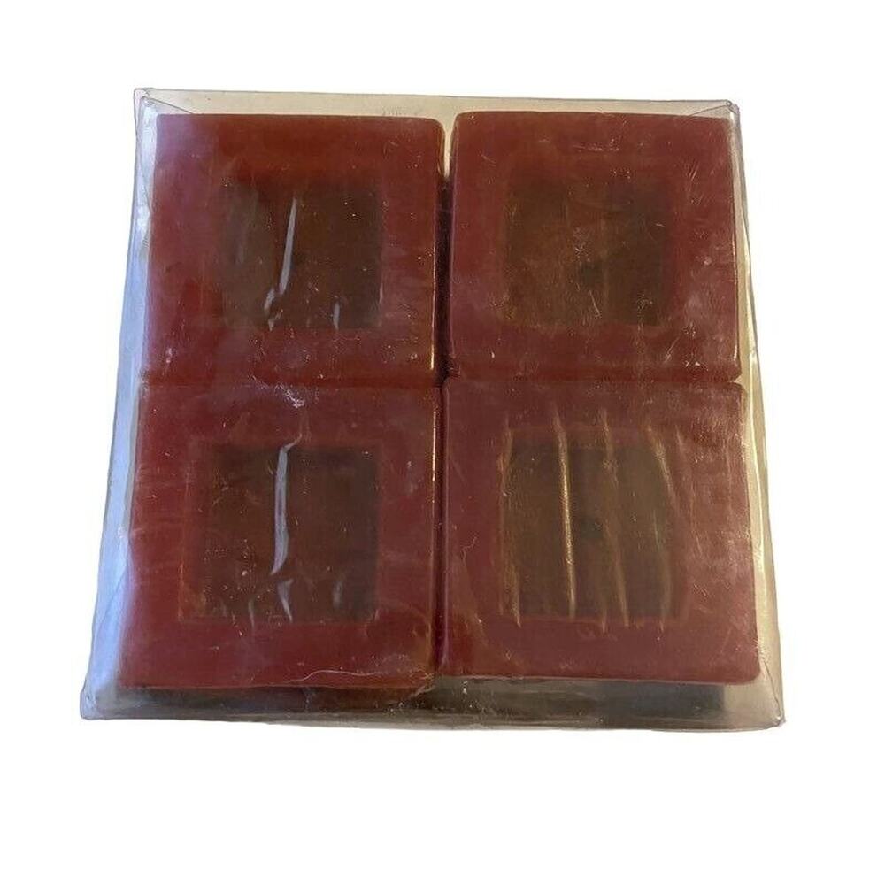 Pier 1 Import Scented Votive Candle Passion Fruit Fragrance Single Wick Set of 4